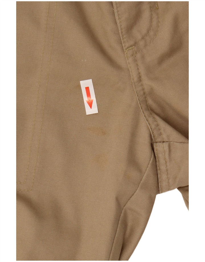 Dockers Mens Straight Cargo Trousers W30 L32 Beige Cotton