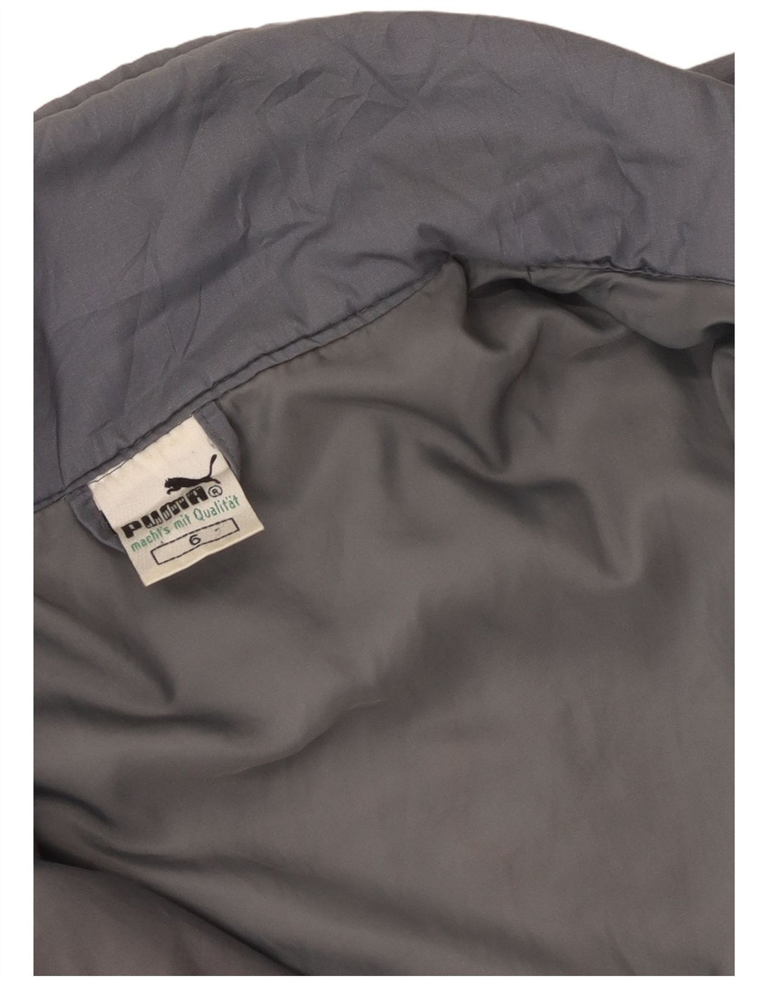 Puma Mens Bomber Jacket UK 40 Large Grey Colourblock Polyester