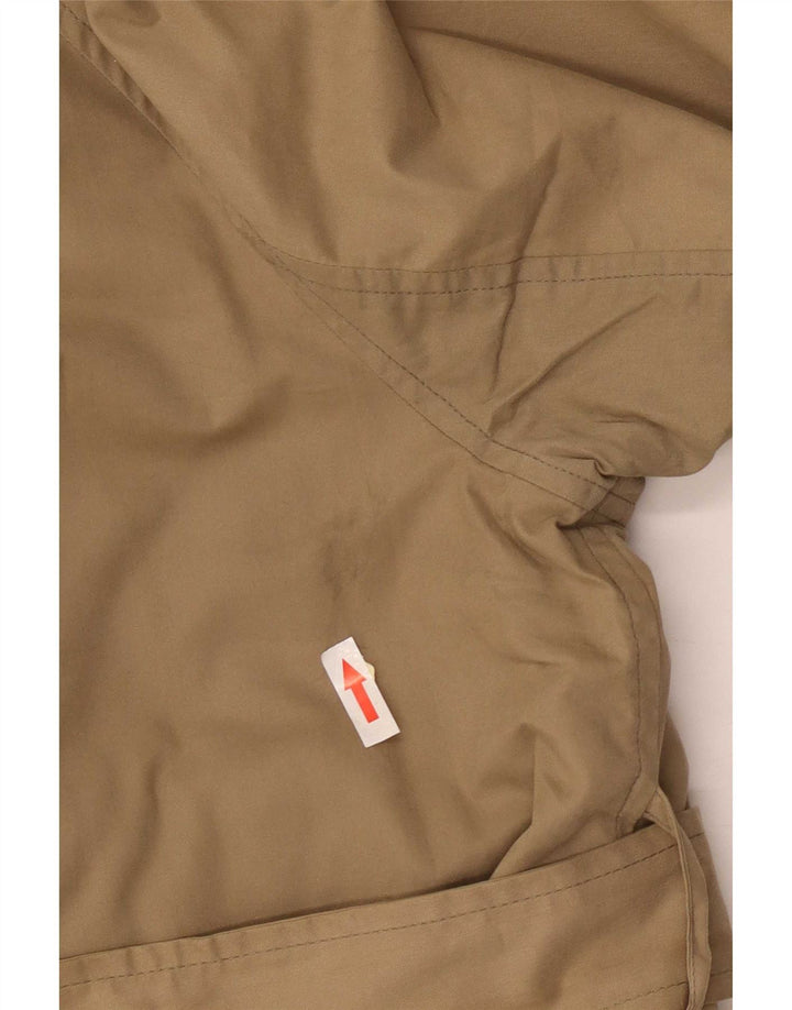 Paul & Shark Mens Overcoat UK 36 Small Beige Cotton