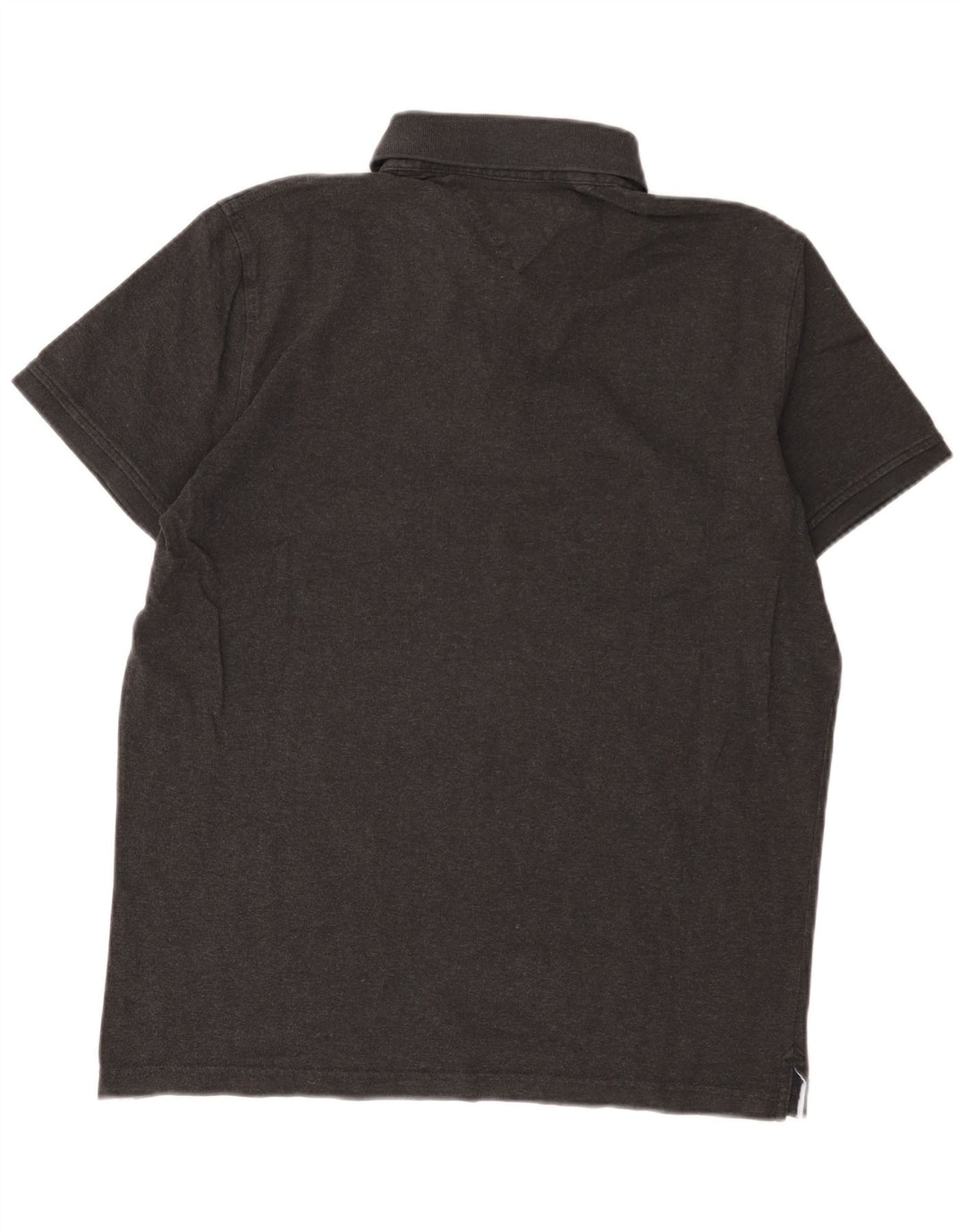 Tommy Hilfiger Mens Slim Fit Polo Shirt Large Grey