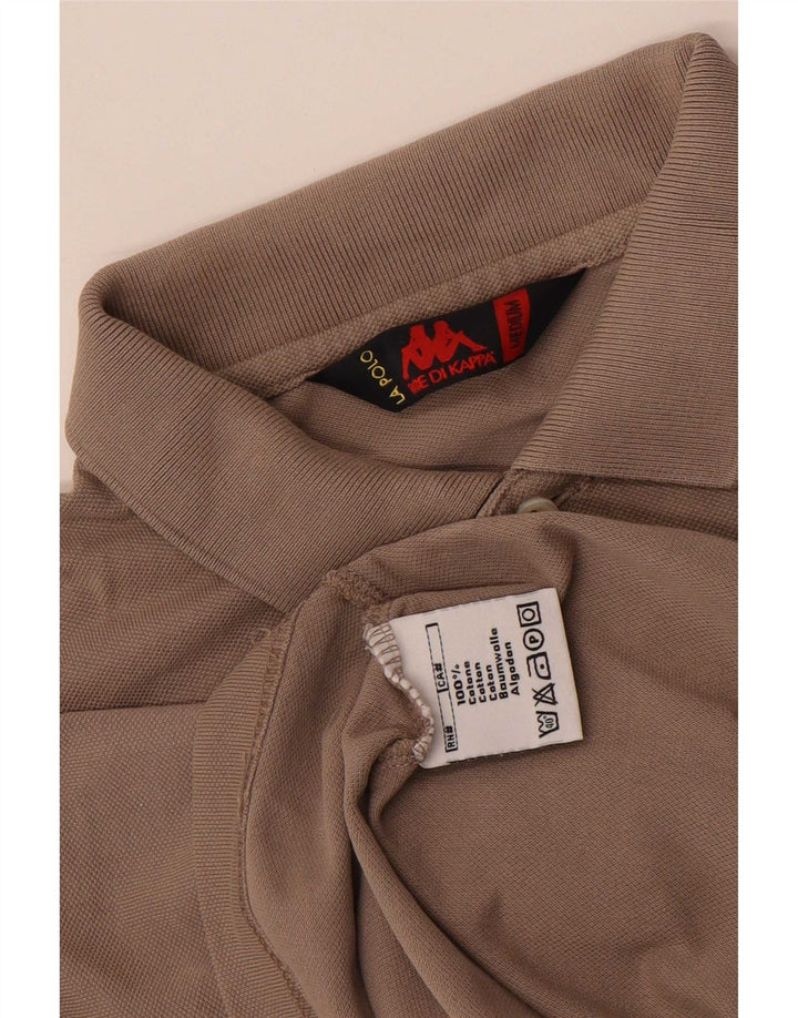 Kappa Mens Polo Shirt Medium Grey