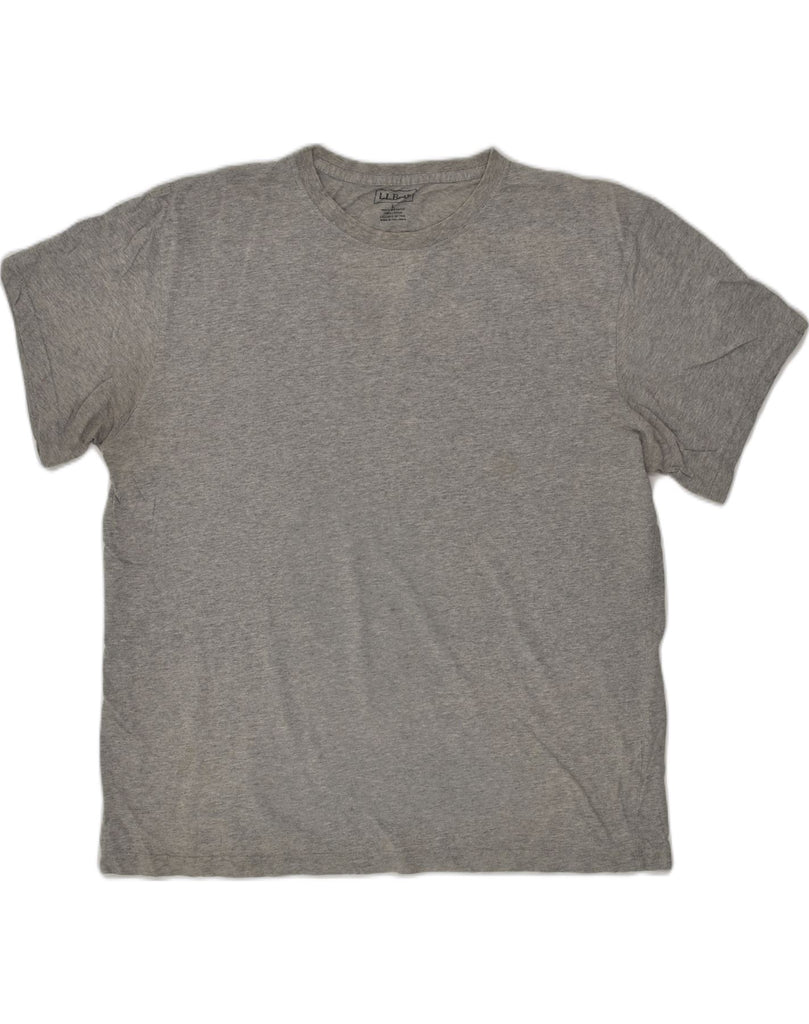 L.L.BEAN Mens T-Shirt Large Grey Cotton | Vintage L.L.Bean | Thrift | Second-Hand L.L.Bean | Used Clothing | Messina Hembry 