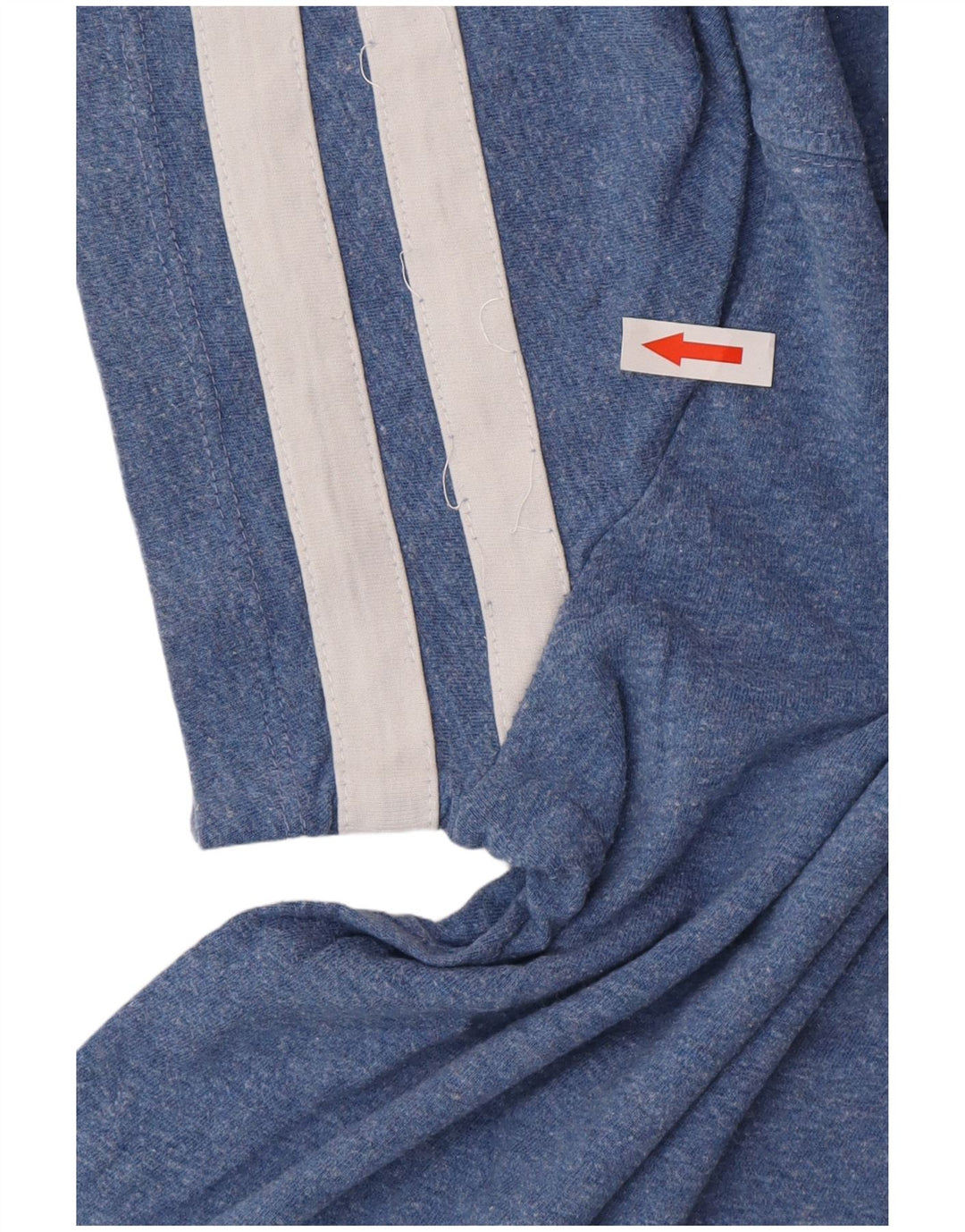 Superdry Mens T-Shirt Top Medium Blue Flecked Cotton