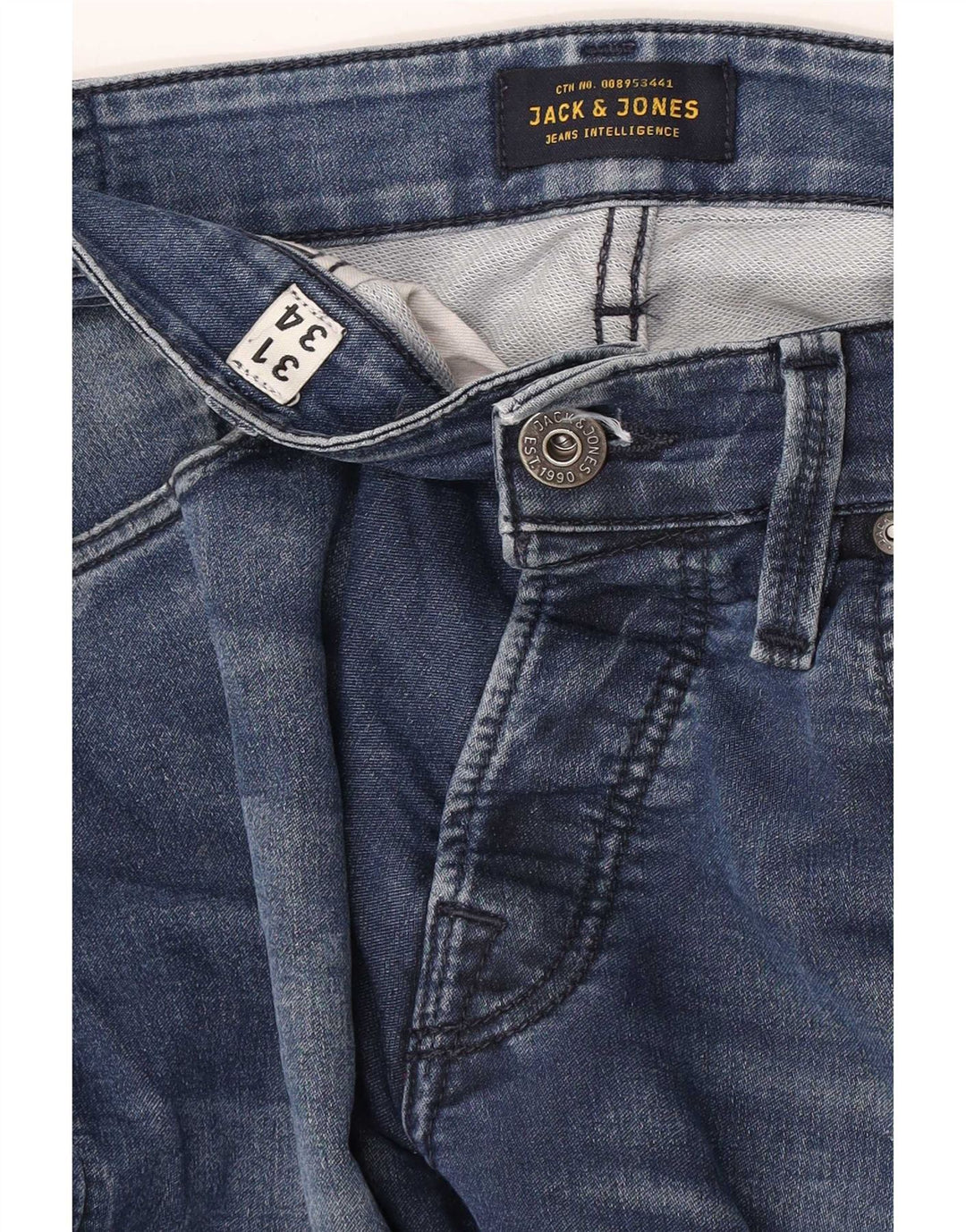 Jack & Jones Mens GLENN Slim Jeans W31 L34 Blue