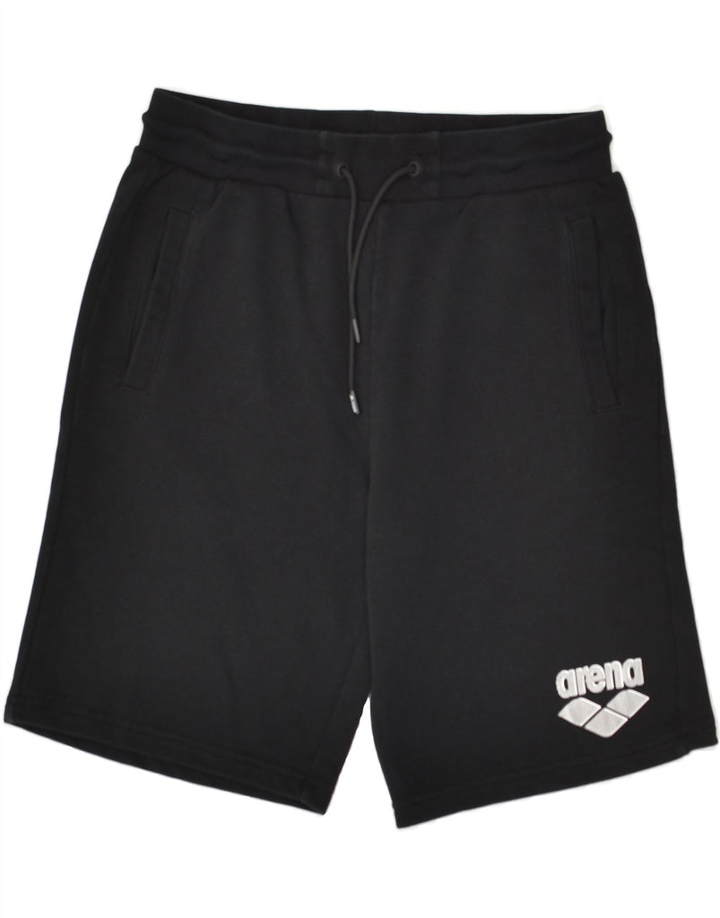 ARENA Mens Sport Shorts Small Black | Vintage Arena | Thrift | Second-Hand Arena | Used Clothing | Messina Hembry 