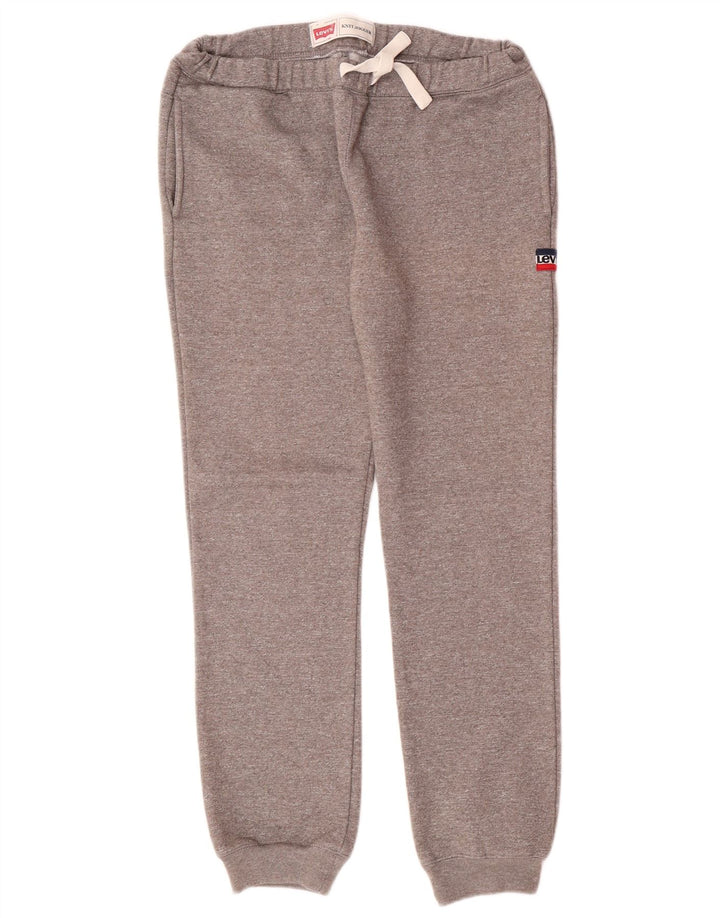 Levi's Boys Tracksuit Trousers Joggers 15-16 Years Grey Cotton