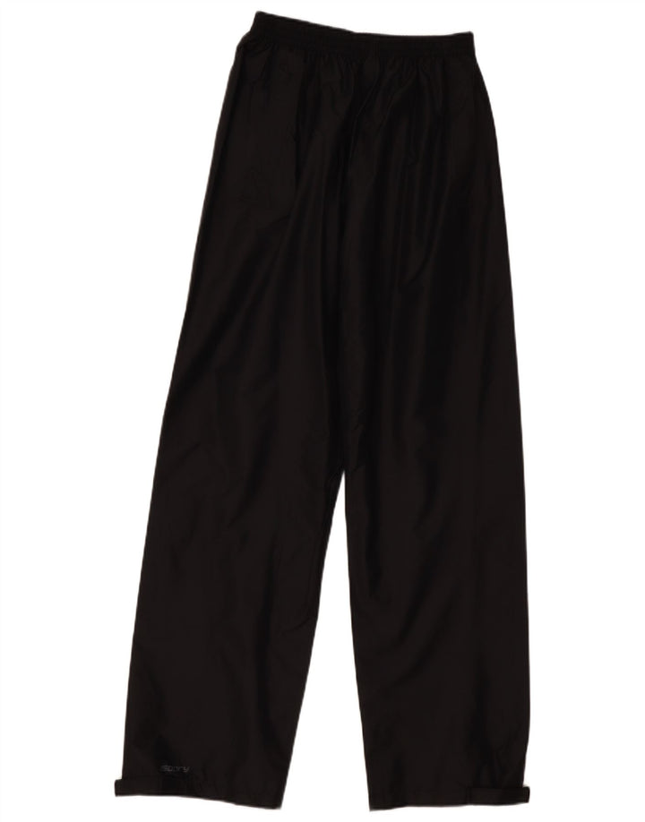 Mountain Warehouse Womens Waterproof Trousers UK 8 Small  Black Nylon