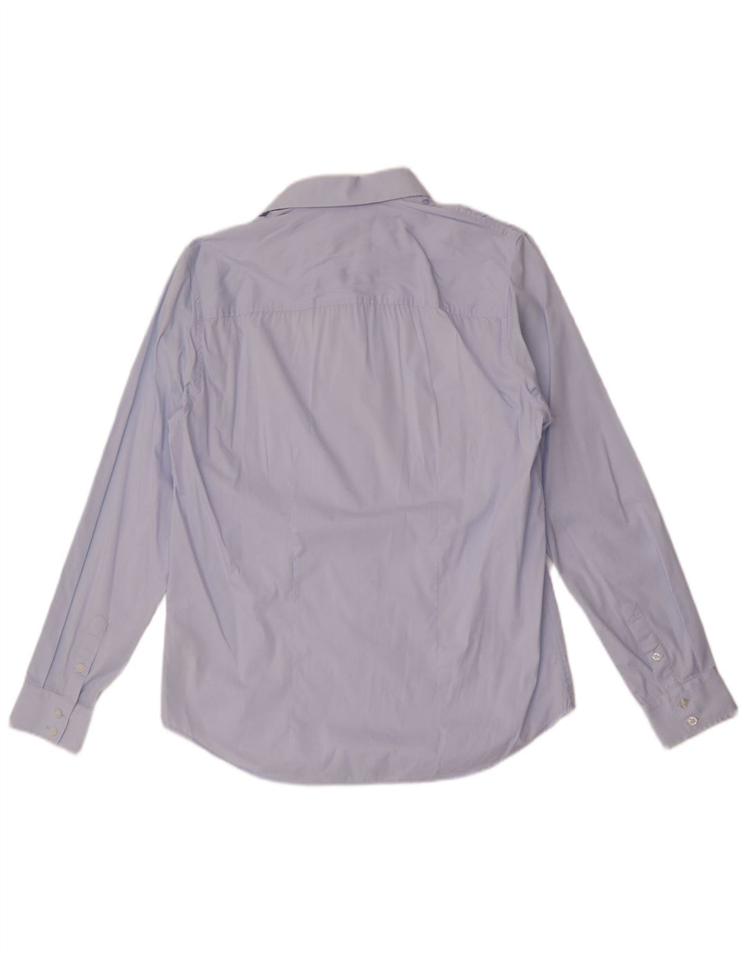 Guess Mens Slim Fit Shirt UK 34 Small Blue Cotton