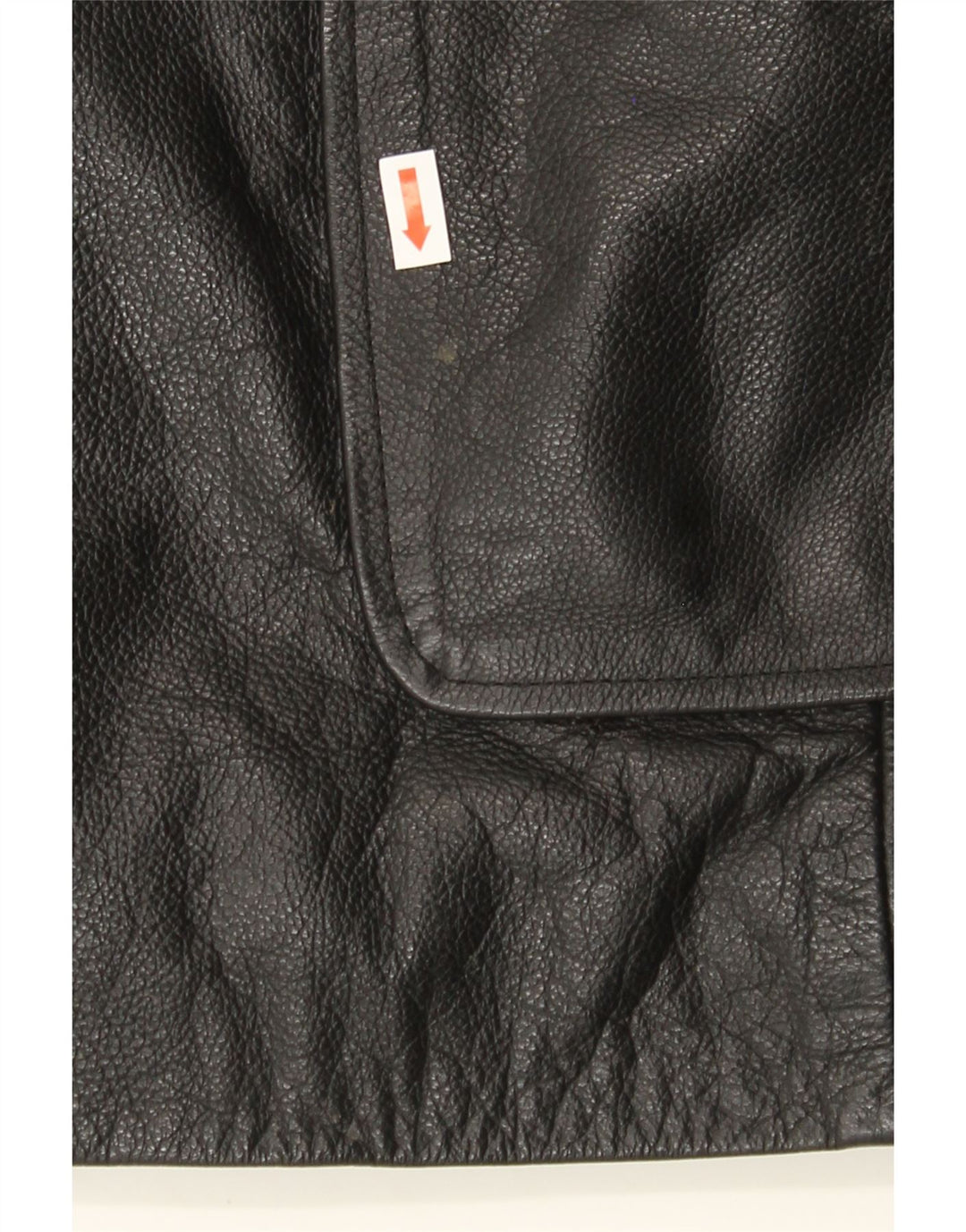 VINTAGE Mens Leather Jacket UK 38 Medium Black Leather Vintage Vintage and Second-Hand Vintage from Messina Hembry 