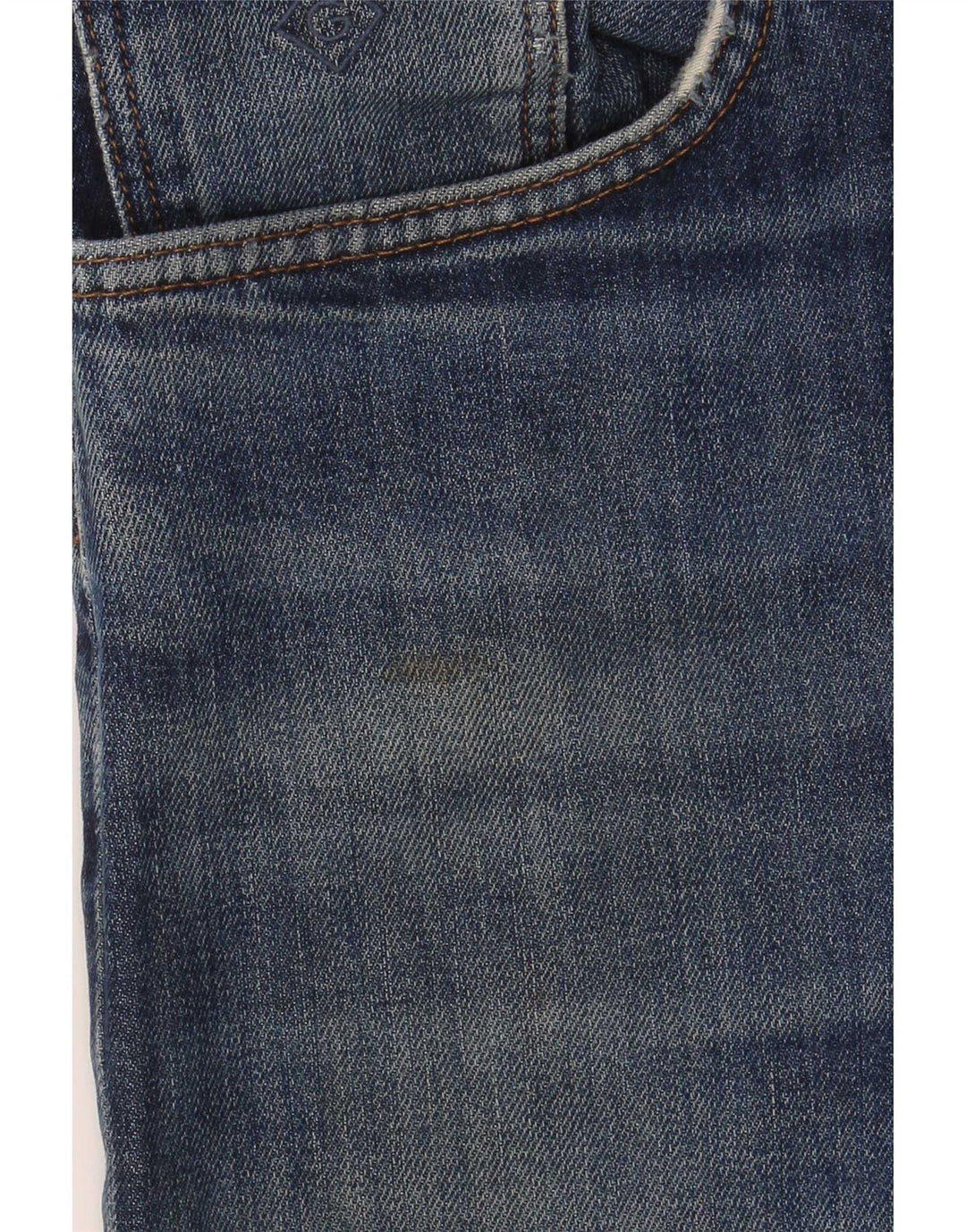 Gant Mens Straight Jeans W38 L32 Blue Cotton