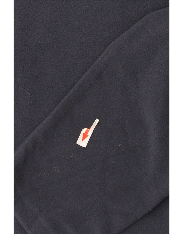 Mountain Warehouse Mens Fleece Jacket UK 36 Small Navy Blue Polyester