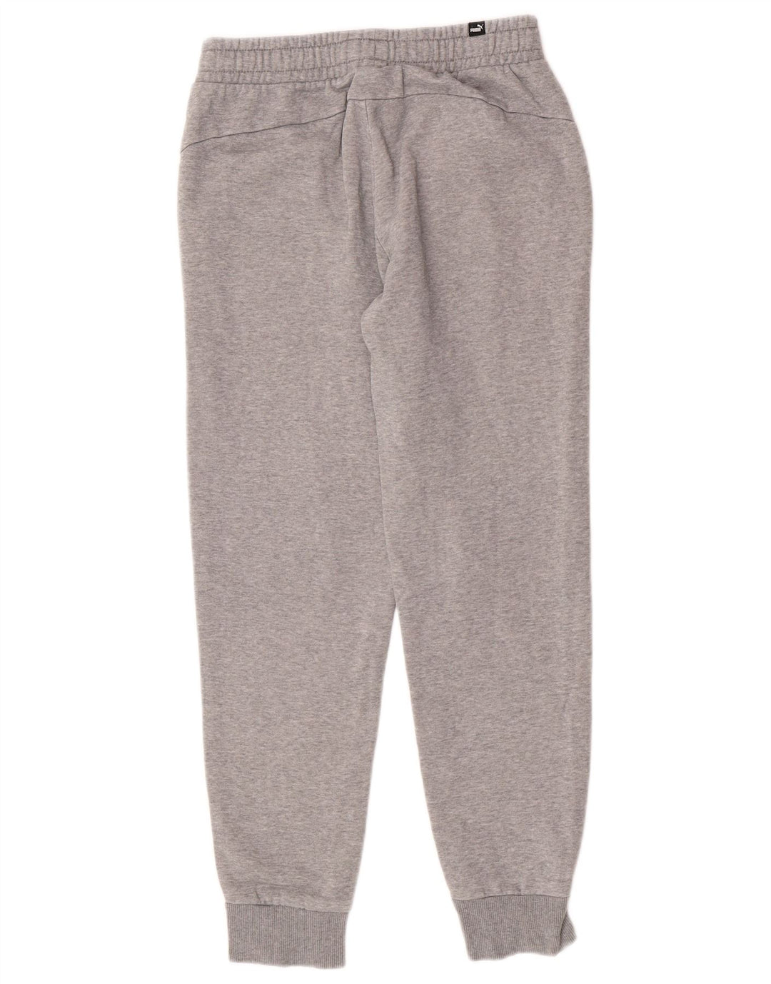 Puma Mens Tracksuit Trousers Joggers Small Grey Flecked Cotton