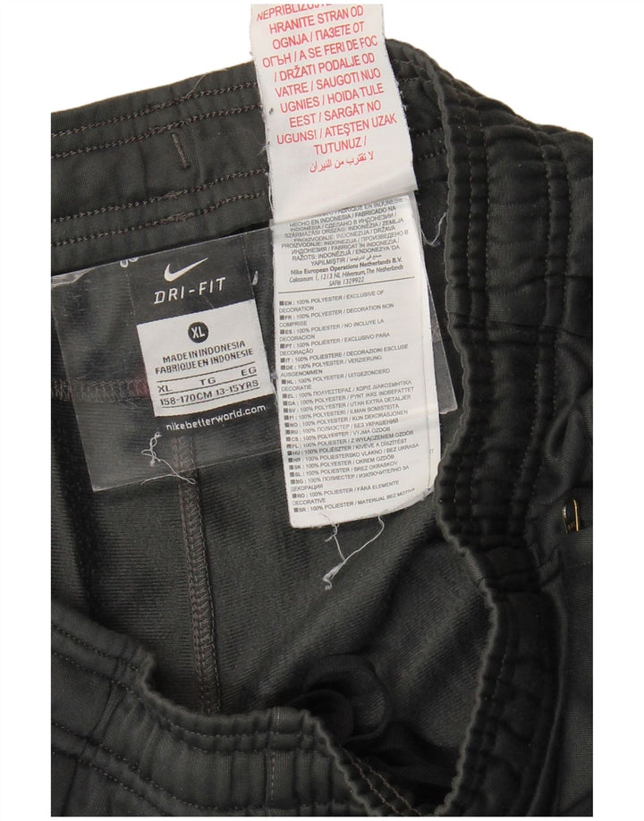 Nike Boys Juventus Tracksuit Trousers Joggers 13-14 Years XL Grey Polyester