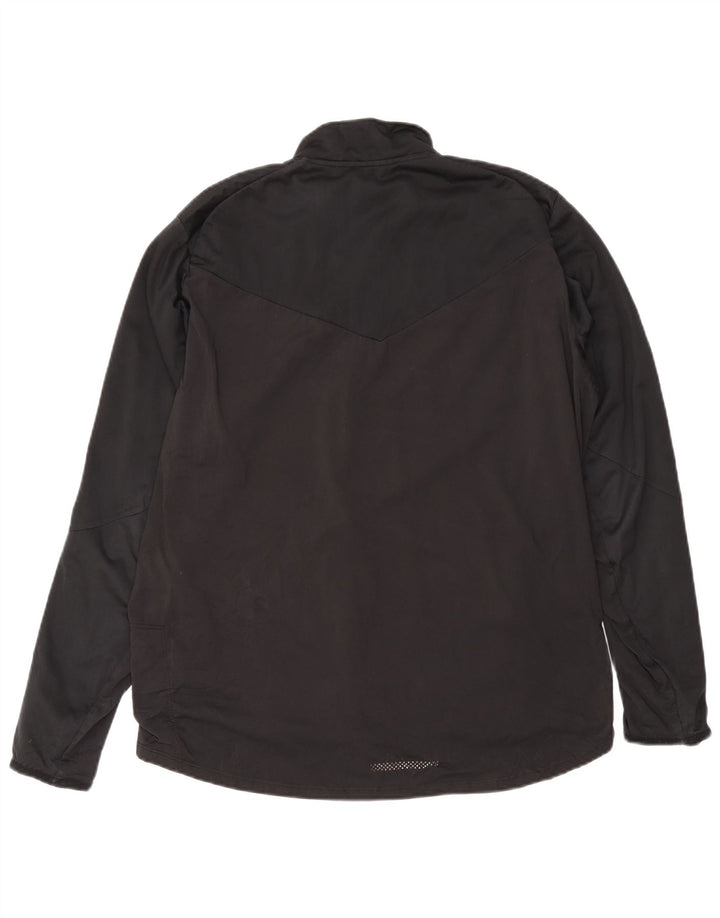 Nike Mens Dri Fit Tracksuit Top Jacket XL Navy Blue Polyester