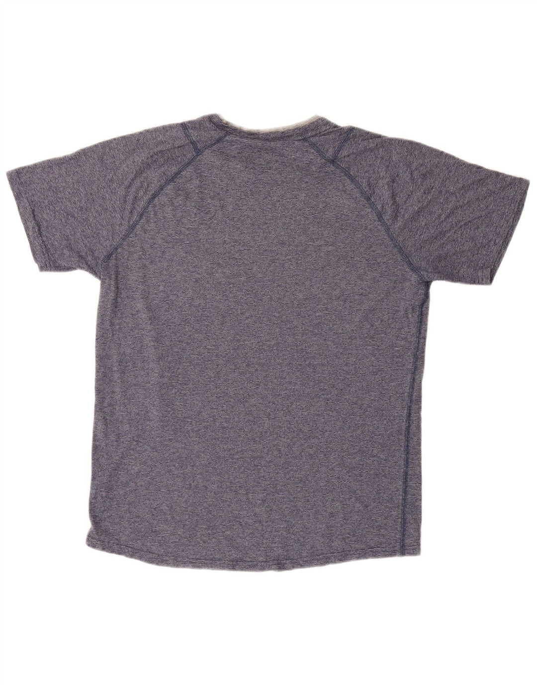 PUMA Mens T-Shirt Top Medium Blue Pinstripe