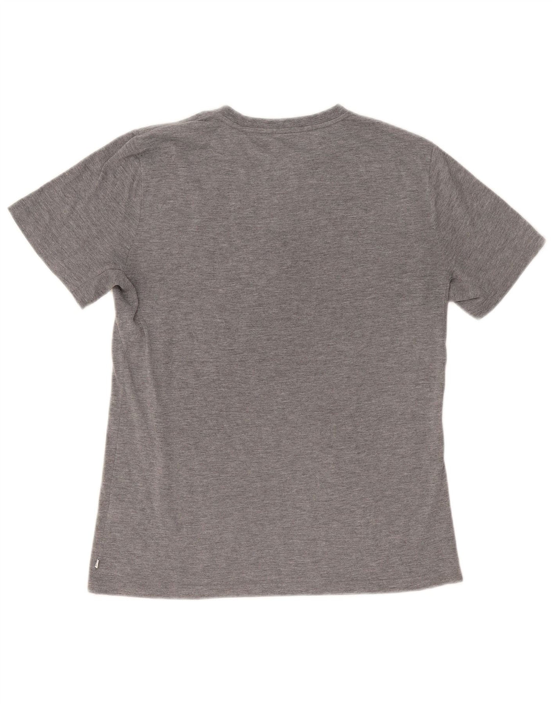 CALVIN KLEIN Mens T-Shirt Top Small Grey Polyester