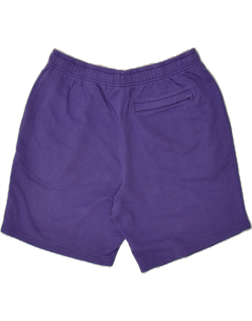 PUMA Mens Sport Shorts Large Purple Cotton | Vintage Puma | Thrift | Second-Hand Puma | Used Clothing | Messina Hembry 