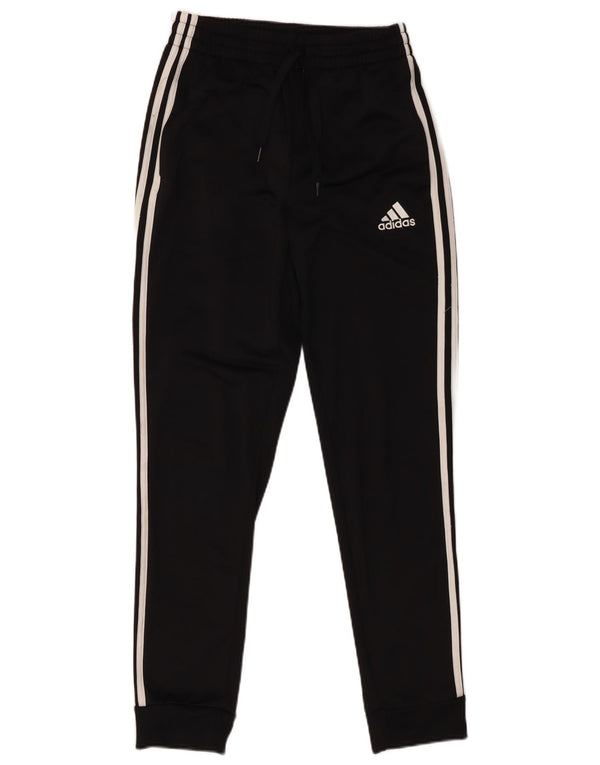 Adidas Mens Tracksuit Trousers Joggers UK 36/38 Small Black Polyester