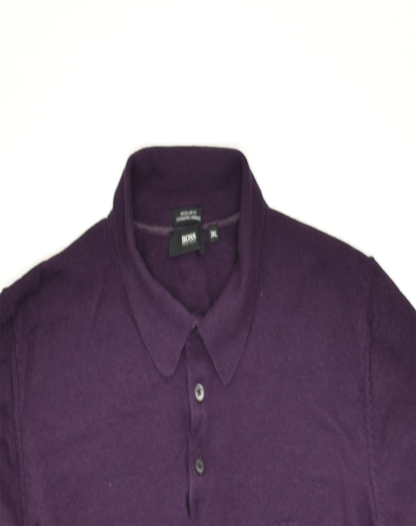 Hugo boss store purple jumper