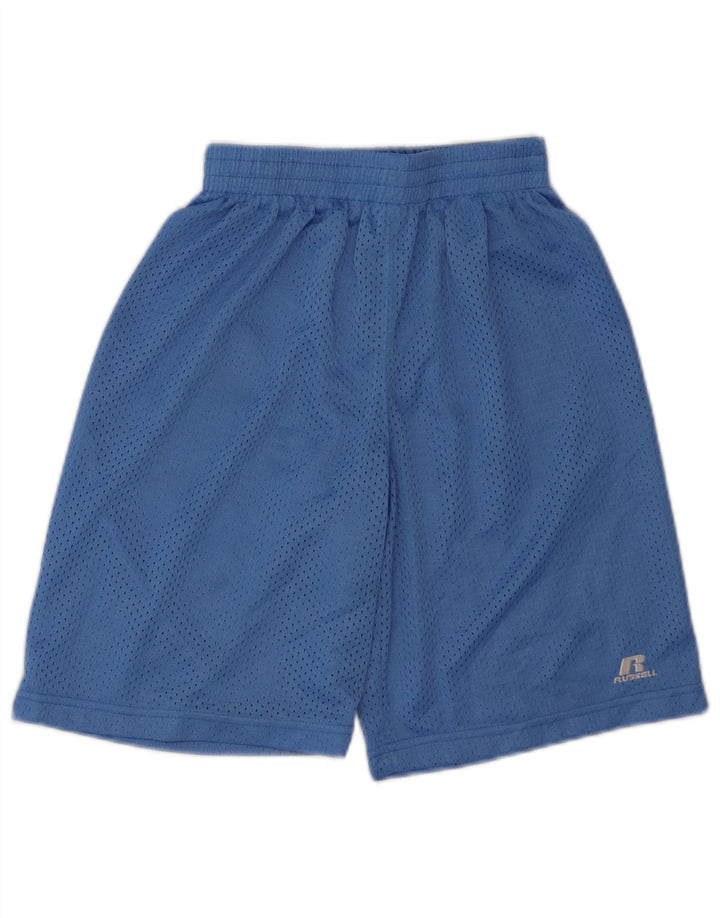 Russell Athletic Boys Sport Shorts 10-11 Years  Blue Polyester