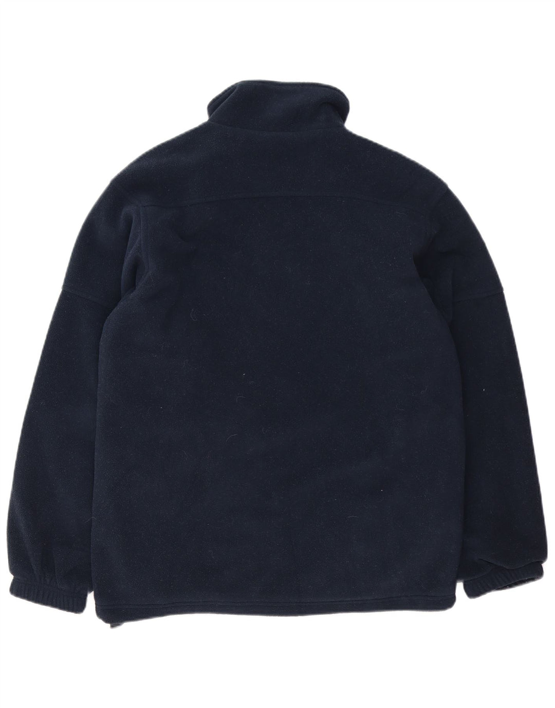 Champion Mens Fleece Jacket UK 38 Medium Navy Blue Polyester