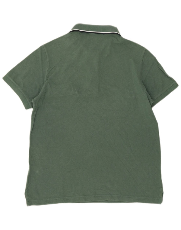 Fred Perry Mens Slim Fit Polo Shirt Medium Green Cotton