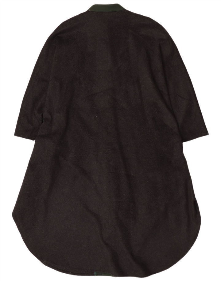 Vintage Womens Poncho Coat One Size Black