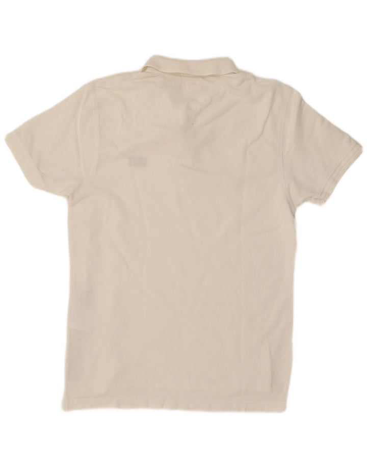 Levi's Mens Polo Shirt Medium White Cotton