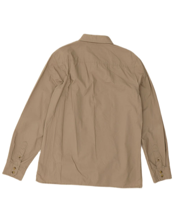 Lee Mens Shirt Medium Khaki Cotton