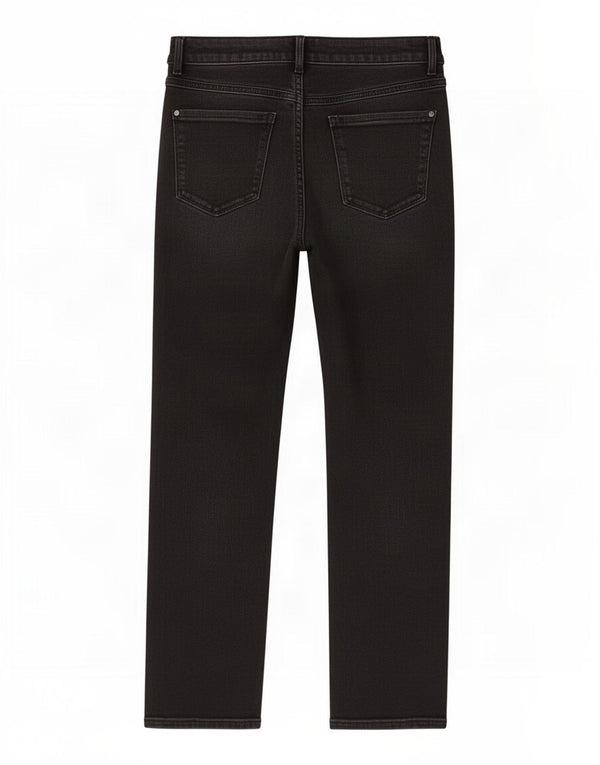 Marks & Spencer Womens Lily Slim Jeans UK 12 Medium W28 L26 Black Cotton