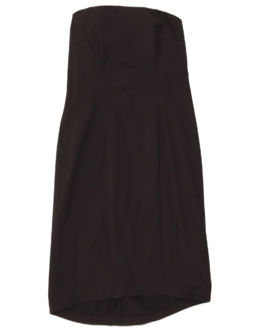 J. Crew Womens Strapless Dress US 0 XS Black Cotton