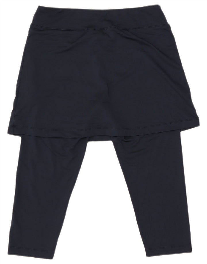 Fila Womens Skort UK 14 Large  Navy Blue Polyester