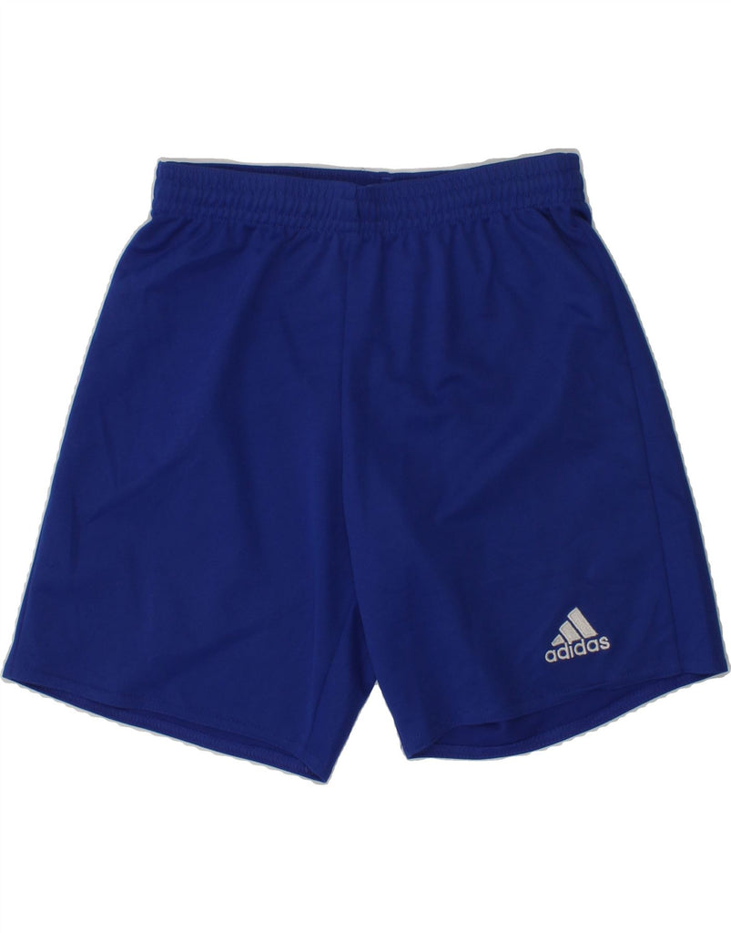 ADIDAS Boys Climalite Sport Shorts 9-10 Years Black Polyester | Vintage Adidas | Thrift | Second-Hand Adidas | Used Clothing | Messina Hembry 