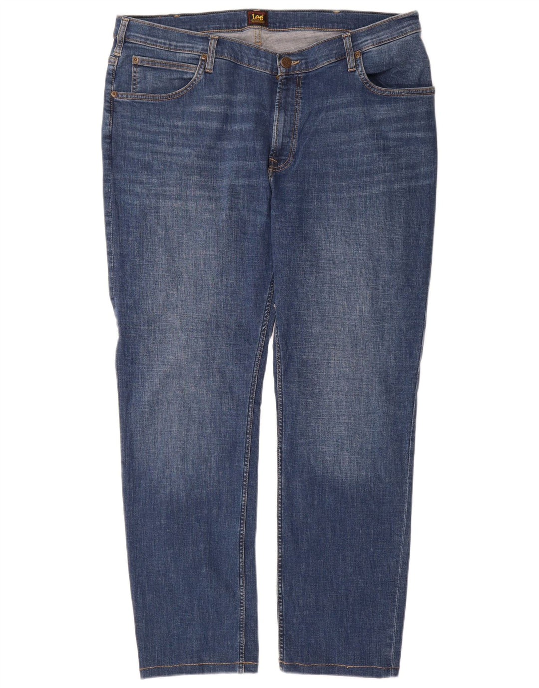 Lee Mens Rider Slim Jeans W40 L31 Blue Cotton