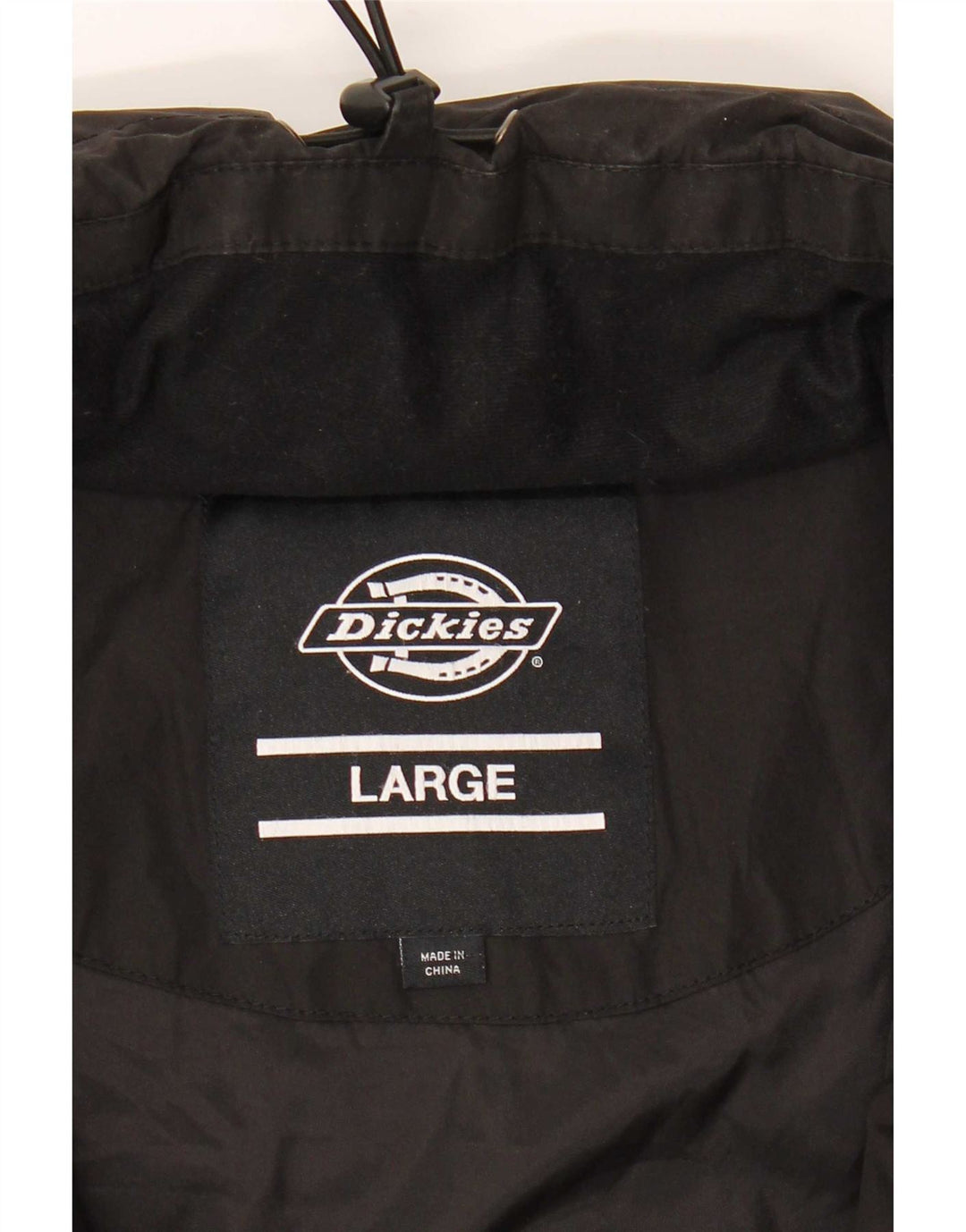 Dickies Mens Padded Jacket UK 40 Large Black Polyester