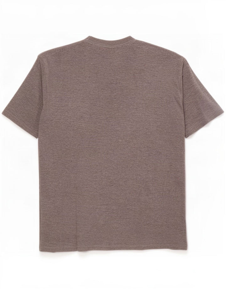 Fila Mens T-Shirt Top Large Grey Cotton
