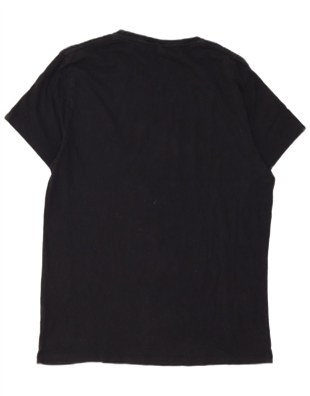 JACK WILLS Mens T-Shirt Top Large Black Cotton