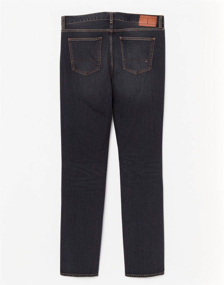 Tommy Hilfiger Womens Straight Jeans W31 L32 Blue Cotton