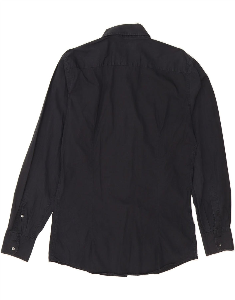 DOLCE & GABBANA Mens Shirt Size 16/41 Large Black Vintage Dolce & Gabbana and Second-Hand Dolce & Gabbana from Messina Hembry 