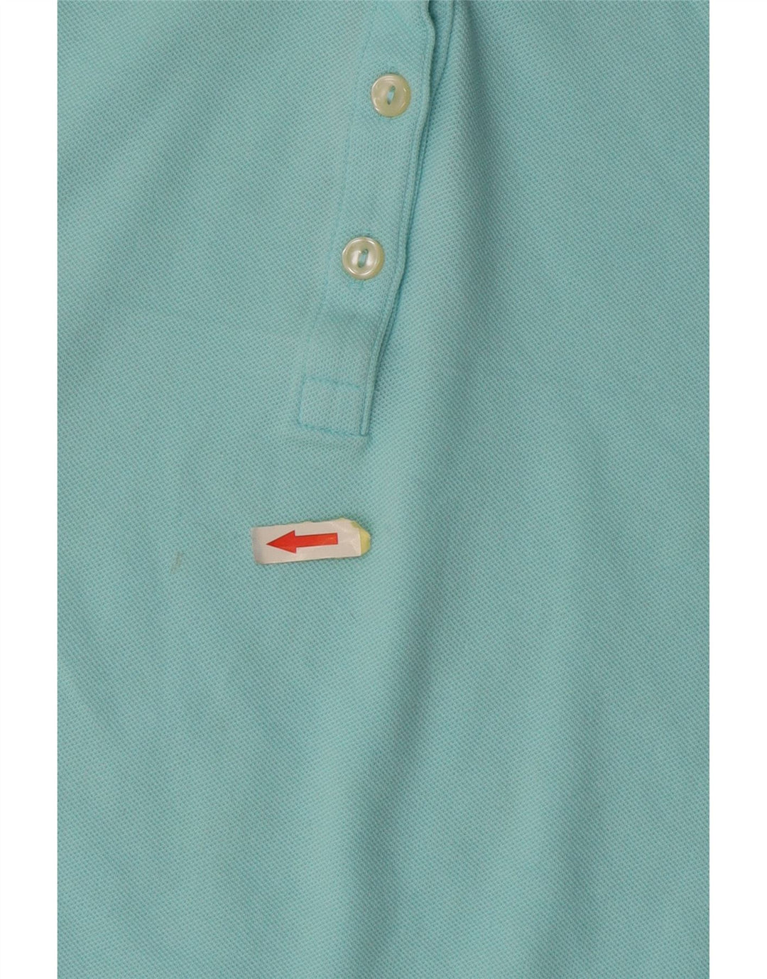 Lacoste Womens Polo Shirt Size 46 XL Blue Cotton