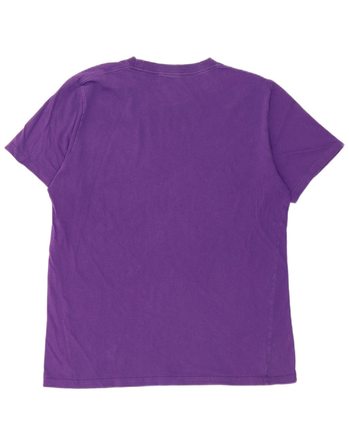 Carhartt Mens Graphic T-Shirt Top Large Purple