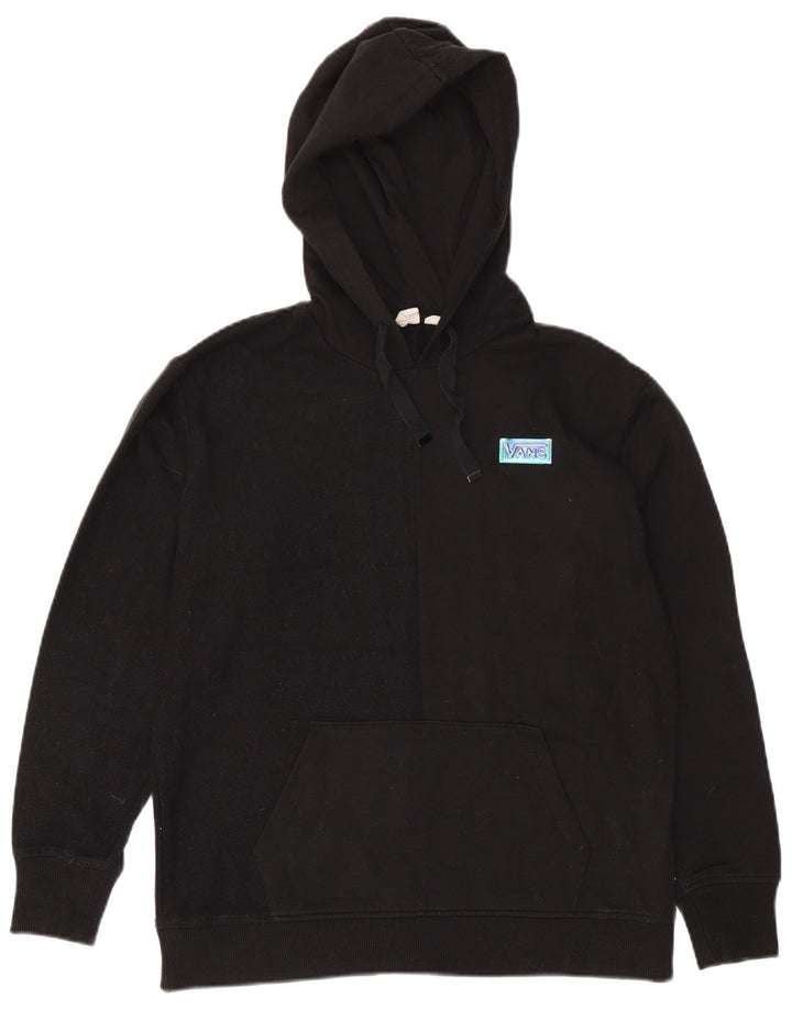 Vans Mens Hoodie Jumper Medium Black Cotton