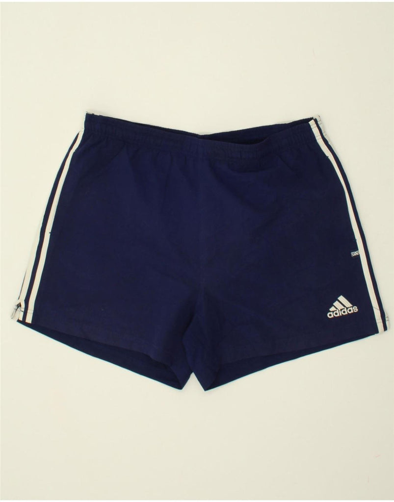 ADIDAS Mens Sport Shorts XL Navy Blue Polyester | Vintage Adidas | Thrift | Second-Hand Adidas | Used Clothing | Messina Hembry 