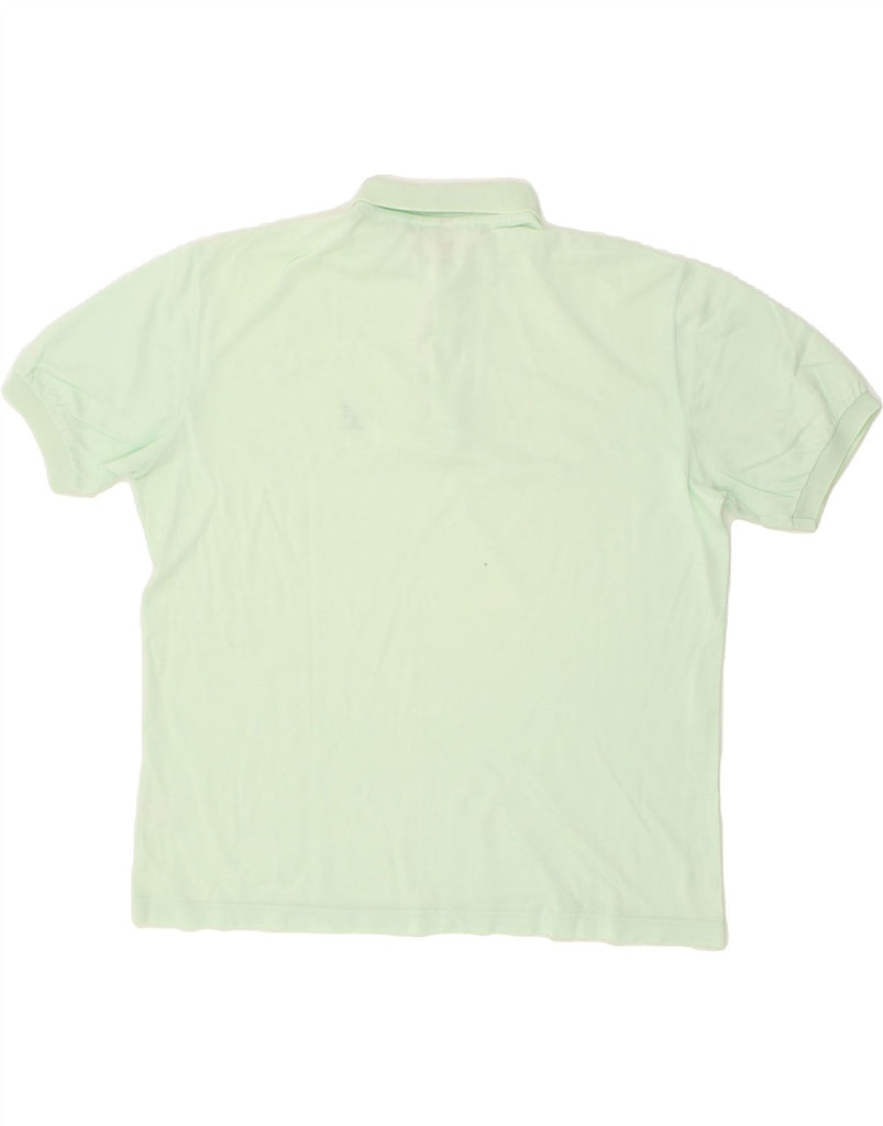 AUSTRALIAN L'ALPINA Mens Polo Shirt IT 50 Medium Green Cotton | Vintage AUSTRALIAN L'ALPINA | Thrift | Second-Hand AUSTRALIAN L'ALPINA | Used Clothing | Messina Hembry 