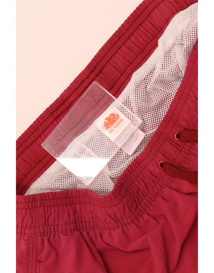 Sundek Mens Swimming Shorts Large Pink Nylon