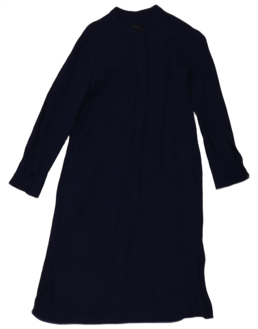 Max Mara Womens Weekend Long Sleeve Maxi Dress UK 14 Medium Navy Blue