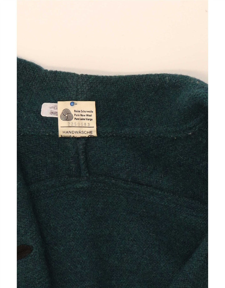 Vintage Womens Oversized Double Breasted Blazer Jacket EU 38 Medium Green