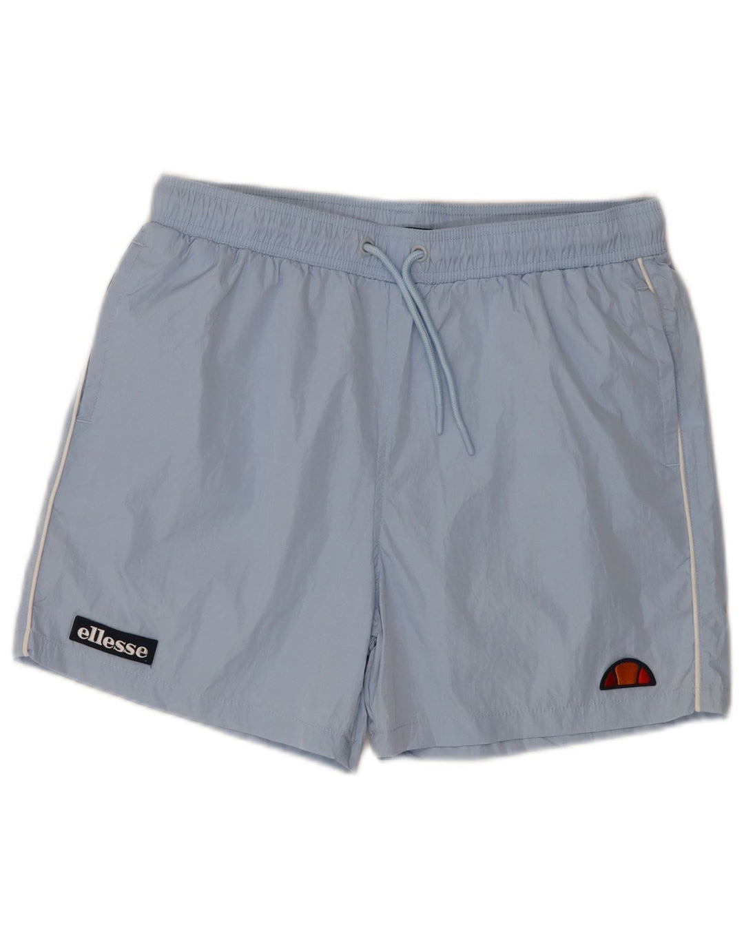 Ellesse Womens Sport Shorts UK 14 Medium Blue Polyamide