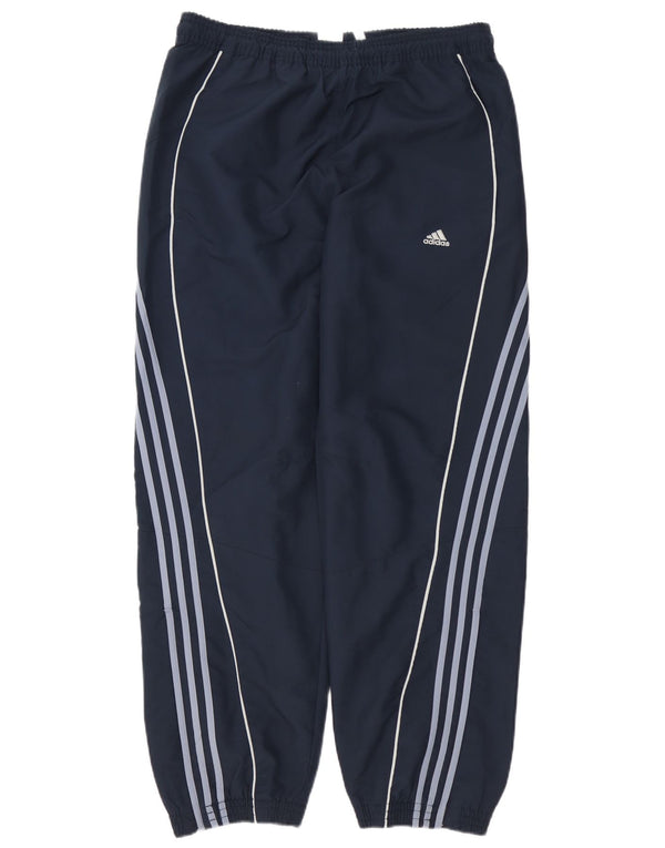 Adidas Mens Clima 365 Tracksuit Trousers Joggers Large Navy Blue Polyester