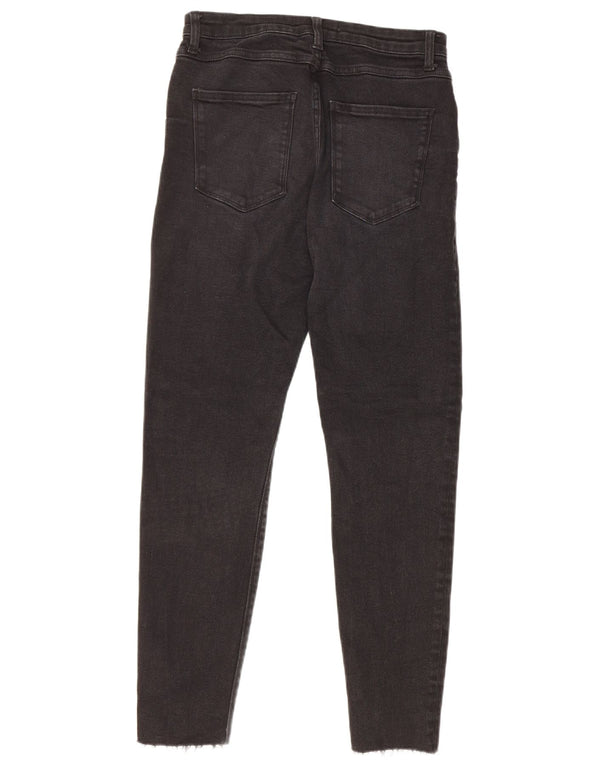 Zara Womens Skinny Jeans EU 40 Medium W30 L27 Black Cotton